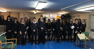 Year 10 Health and Social Care students attended St Luke’s Hospital