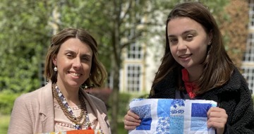 Project Linus UK donate quilts to young carers