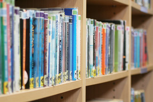 Library books