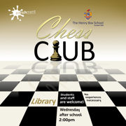 Chess Club poster 1119