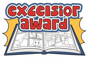 The excelsior book awards logo