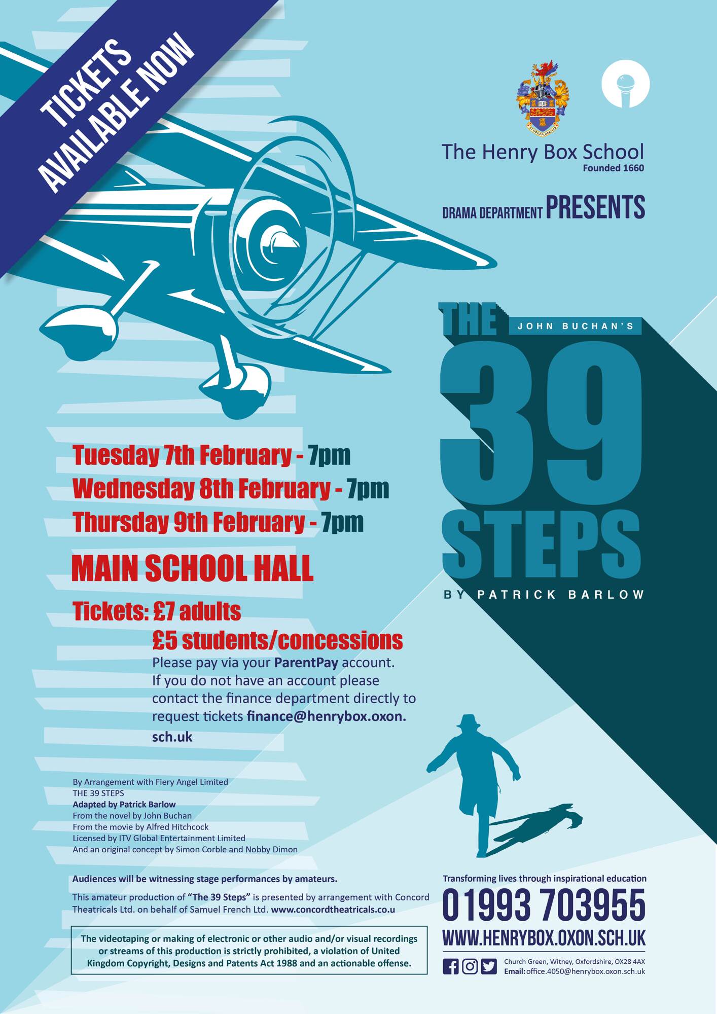 Drama The 39 Steps poster 0922