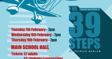 The Henry Box School Drama department presents "The 39 Steps"