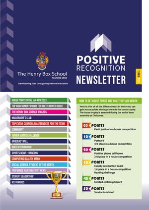 Positive recognition newsletter T6 0323
