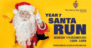 Year 7 Santa run