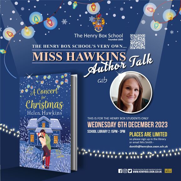 Helen Hawkins  Author talk 1123