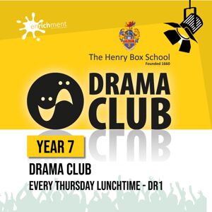 Drama club poster 1024