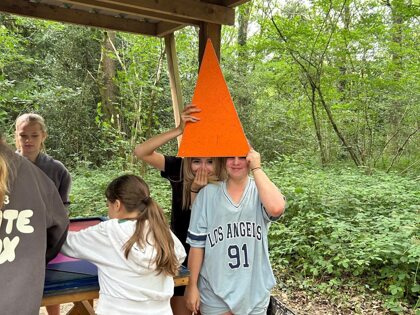 Year 7 Oakerwood residential photos 2025 Churchill and Redgrave
