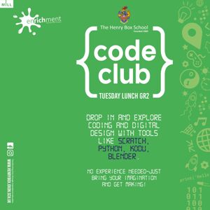 Code Club poster 0925