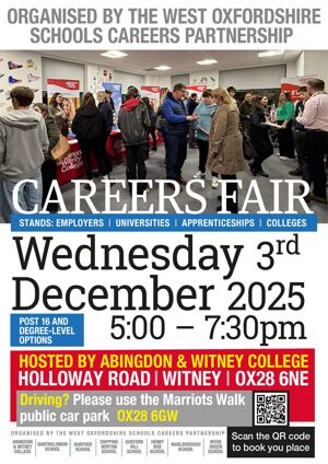 WOSCP Careers Fair poster 2025 small