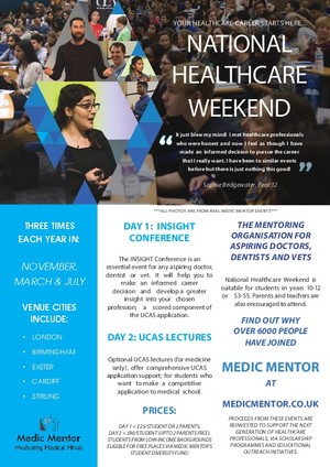 National Healthcare Weekend Flyer